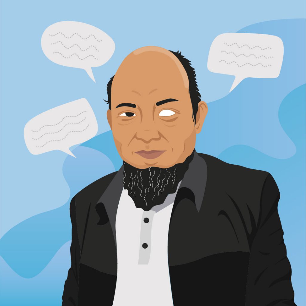 Ilustrasi Novel Baswedan
