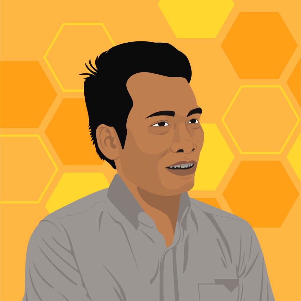 Ilustrasi Yusman Telaumbanua