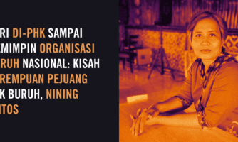 Dari di-PHK sampai Memimpin Organisasi Buruh Nasional: Kisah Perempuan Pejuang Hak Buruh, Nining Elitos