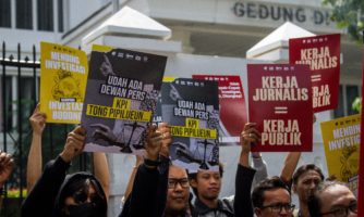 Hentikan pembungkaman pers oleh Istana